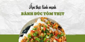 Trưa nay ăn gì: Đổi vị bữa trưa với bánh đúc tôm thịt