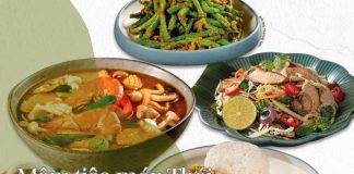 Mâm tiệc cuối tuần chọn phong vị ẩm thực Thái Lan