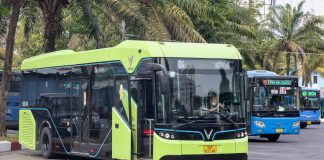 Xe sử dụng năng lượng sạch sẽ có tem kiểm định riêng