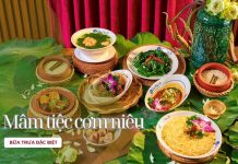 Mâm cơm niêu năm món, đậm đà hương vị quê nhà
