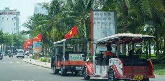 Gia Lai tạm dừng hoạt động xe điện du lịch