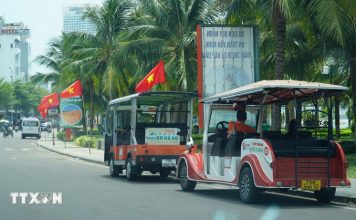 Gia Lai tạm dừng hoạt động xe điện du lịch