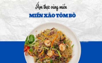 Bữa trưa đầu tuần chắc bụng cùng miến xào tôm bò
