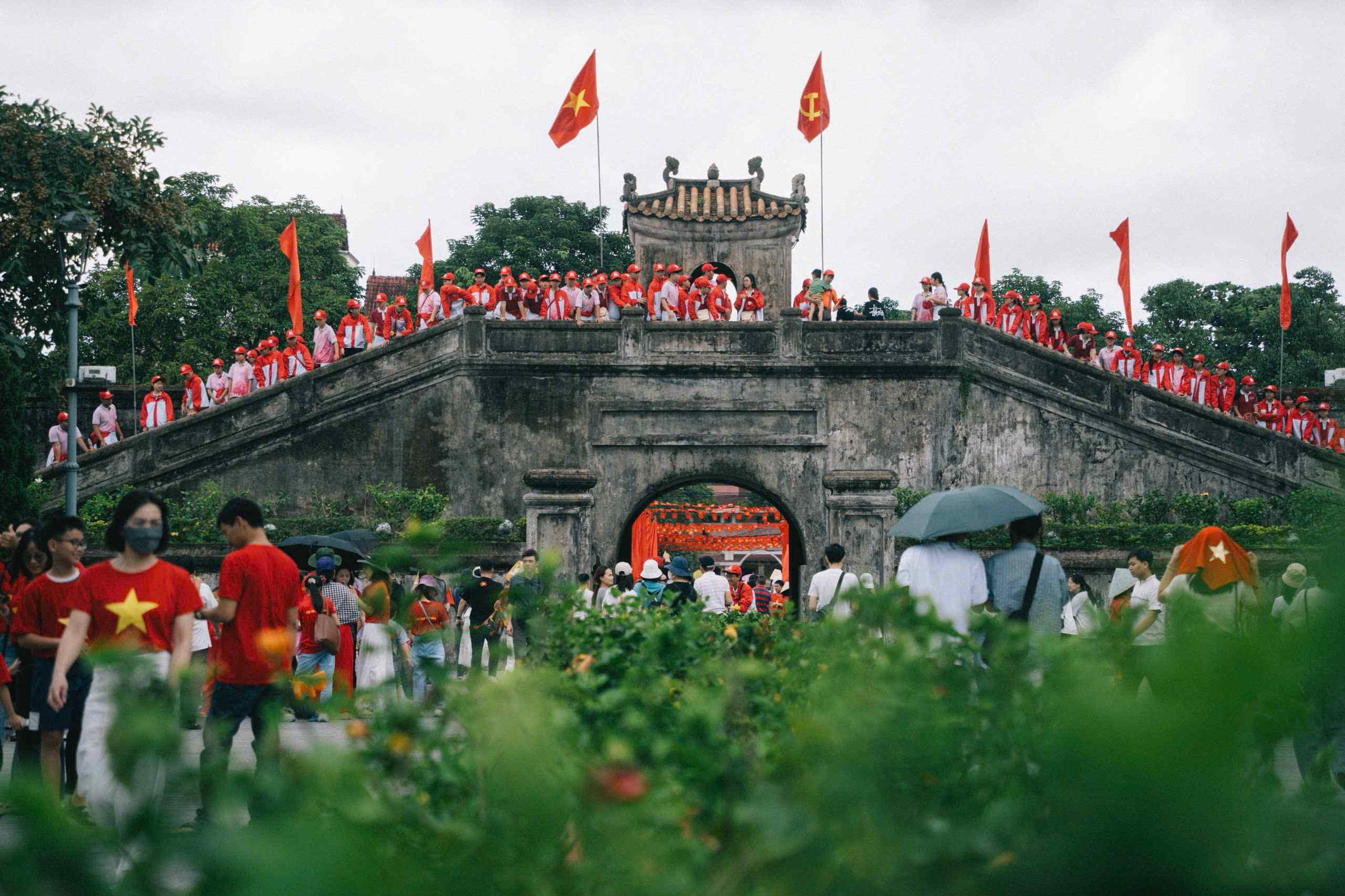 Thành cổ Quảng Trị nhìn từ trên cao