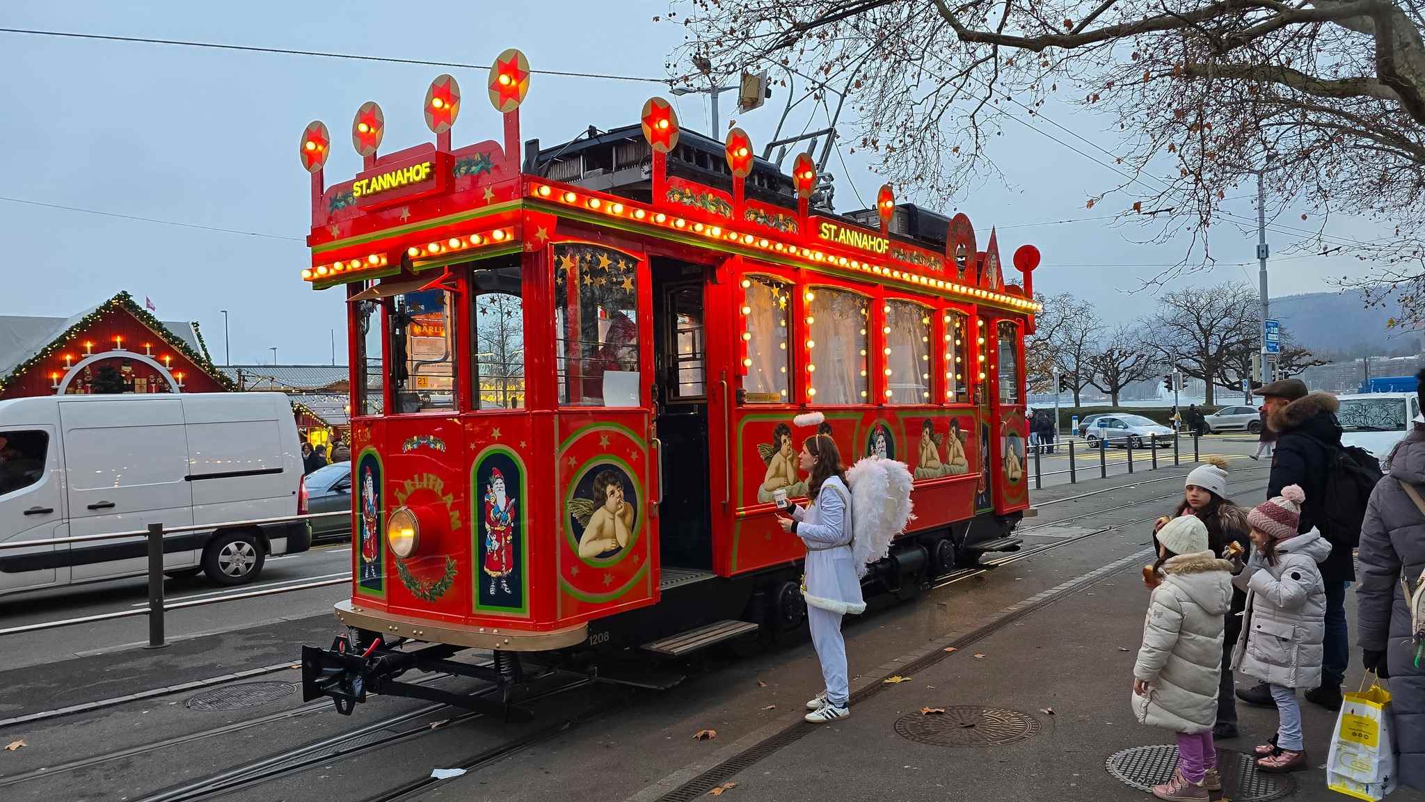 Không khí giáng sinh sớm ở Zurich