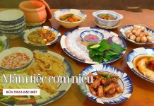 Mâm cơm niêu năm món đậm đà hương vị miền quê