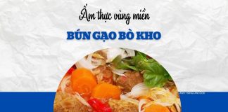 Đậm đà vị trưa văn phòng cùng bún gạo bò kho