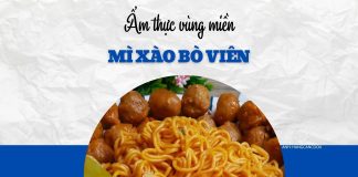 Bữa trưa đầu tuần nhanh gọn cùng mì xào bò viên