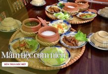 Mâm cơm niêu đậm đà vị quê cho trưa cuối tuần sum vầy