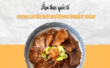Cơm lưỡi bò nướng, vị lạ từ gian bếp Nhật cho bữa trưa
