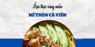 Bữa trưa giữa tuần thử vị mì trộn cá viên