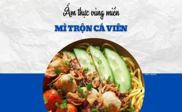 Bữa trưa giữa tuần thử vị mì trộn cá viên